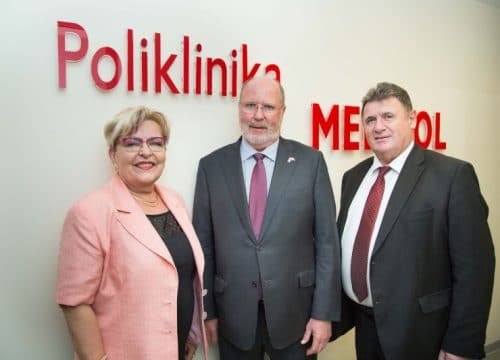 Posjet američkog veleposlanika Poliklinici Medikol